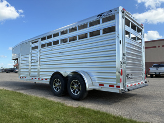 New 2025 4-Star Trailers 20' St/Combo GN Trailer