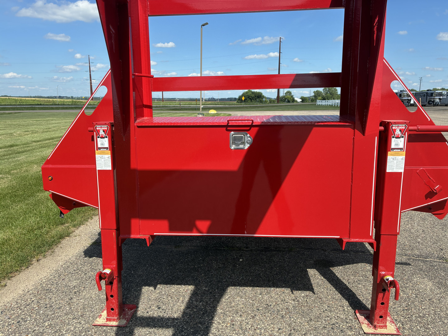 New 2025 Delta Mfg 32' GN Flatbed Trailer