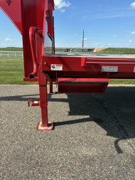 New 2025 Delta Mfg 32' GN Flatbed Trailer