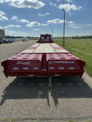 New 2025 Delta Mfg 32' GN Flatbed Trailer