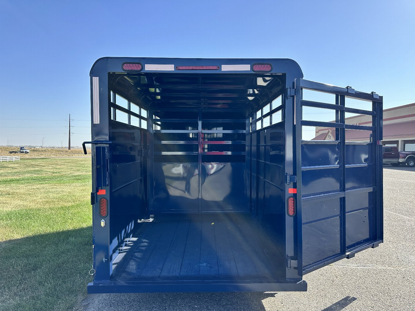 New 2025 S&S Manufacturing 6'x6'6"x16' Stock / Stock Combo Trailer