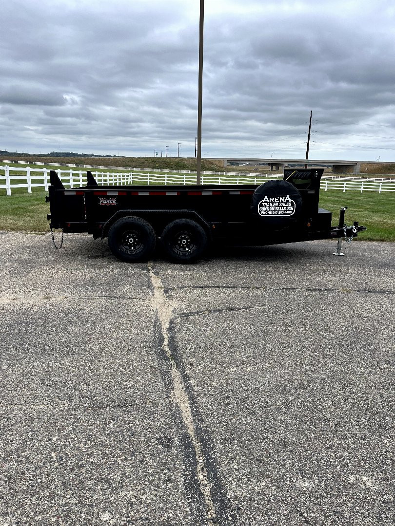 New 2025 Force 7'x14' Dump Trailer