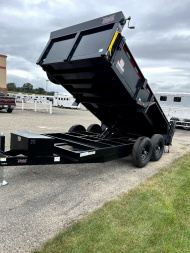New 2025 Force 7'x14' Dump Trailer