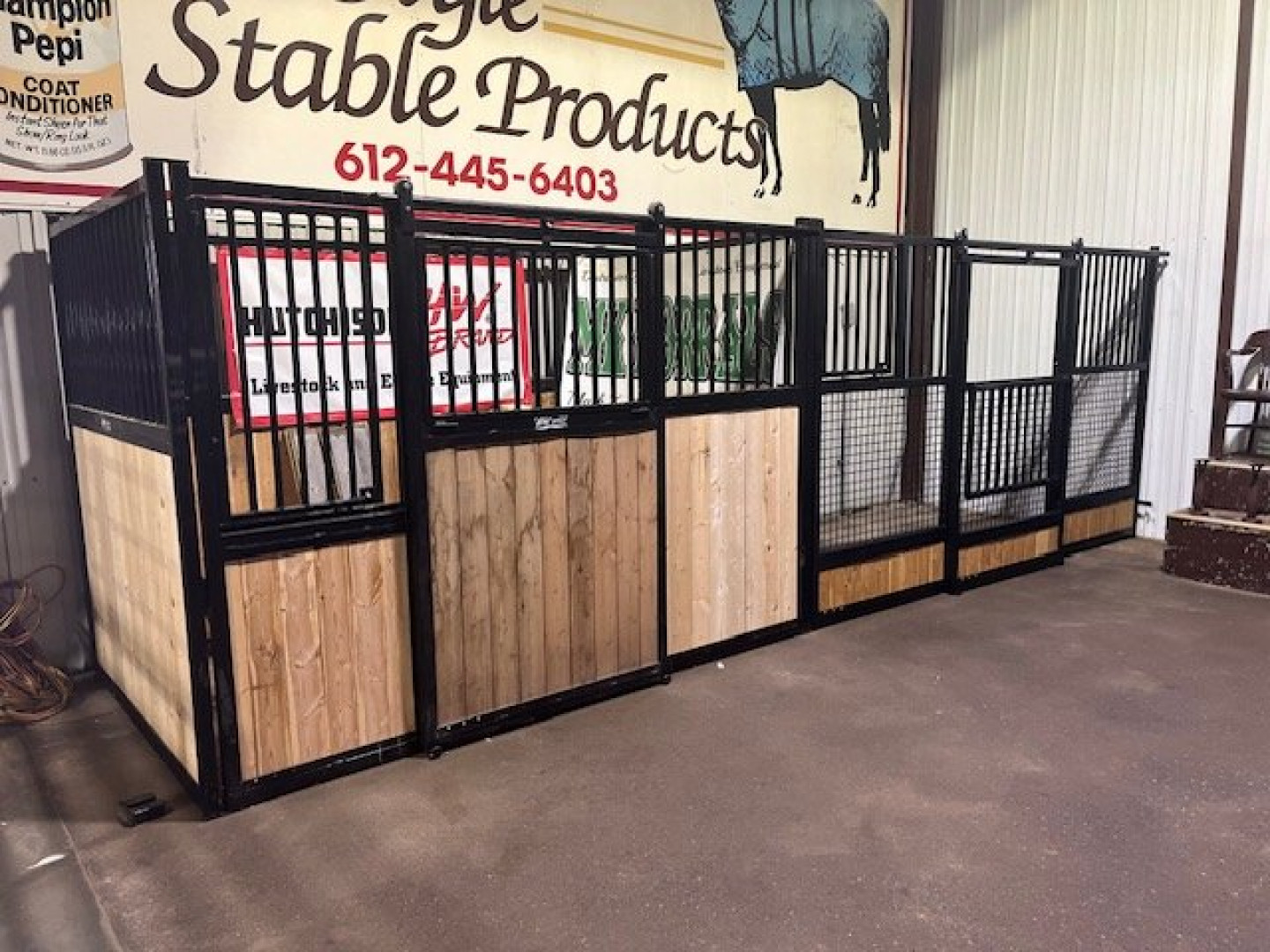 New 2025 Hutchison HW Brand Traditional Horse Stalls- MK Korrals Farm / Ranch