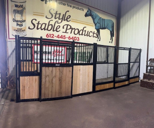 New 2025 Hutchison HW Brand Traditional Horse Stalls- MK Korrals Farm / Ranch