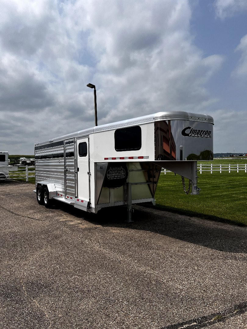 New 2025 Cimarron Trailers 20' Stock Combo- Lonestar Stock / Stock Combo Trailer