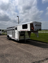 New 2025 Cimarron Trailers 20' Stock Combo- Lonestar Stock / Stock Combo Trailer