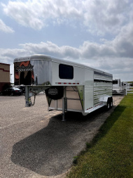 New 2025 Cimarron Trailers 20' Stock Combo- Lonestar Stock / Stock Combo Trailer
