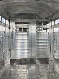 New 2025 4-Star Trailers 7'x24' Stock GN Stock / Stock Combo Trailer