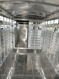 New 2025 4-Star Trailers 7'x24' Stock GN Stock / Stock Combo Trailer