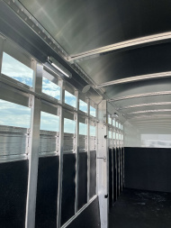 New 2025 4-Star Trailers 7'x24' Stock Combo GN Stock / Stock Combo Trailer
