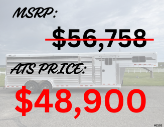New 2025 4-Star Trailers 7'x24' Stock Combo GN Stock / Stock Combo Trailer