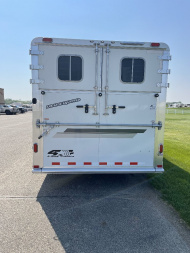 New 2025 4-Star Trailers 6-9 Horse Head to Head Horse Trailer