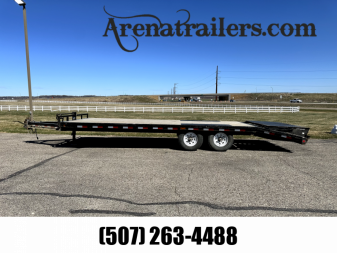 Used 2019 PJ Trailers 24' Flatbed BP Flatbed Trailer