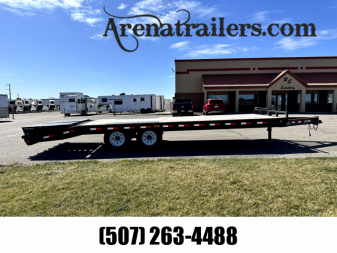 Used 2019 PJ Trailers 24' Flatbed BP Flatbed Trailer