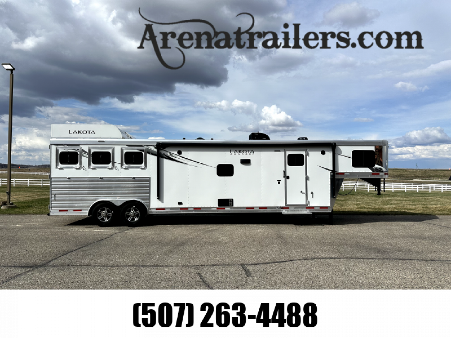 Used 2023 Lakota 3H 15' LQ  Horse Trailer