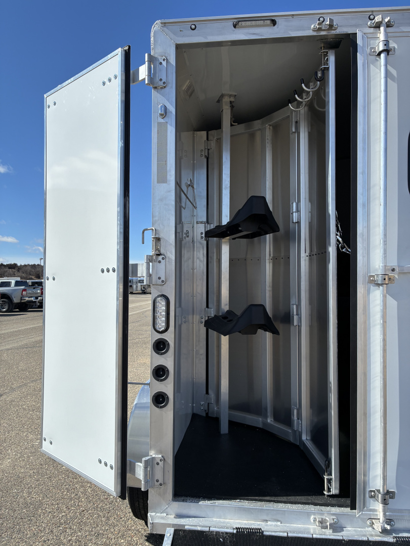 New 2026 Lakota 2H 7' LQ AC27 Horse Trailer