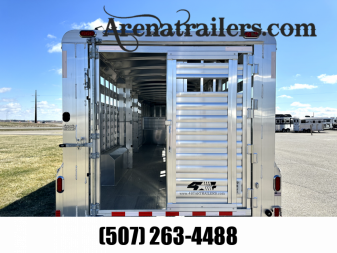 New 2024 4-Star Trailers 28' Stock / Stock Combo Trailer