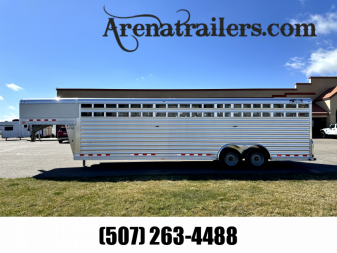 New 2024 4-Star Trailers 28' Stock / Stock Combo Trailer