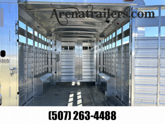 New 2024 4-Star Trailers 28' Stock / Stock Combo Trailer