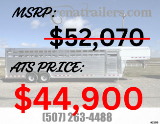New 2024 4-Star Trailers 28' Stock / Stock Combo Trailer