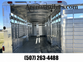 New 2024 4-Star Trailers 28' Stock / Stock Combo Trailer