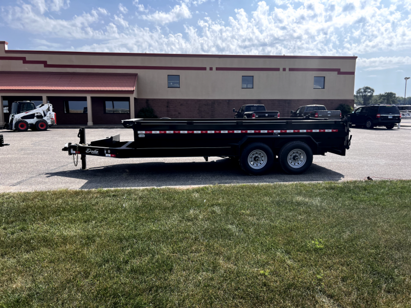 New 2023 Delta Manufacturing 16'x84"x24" 27LPD Dump Trailer