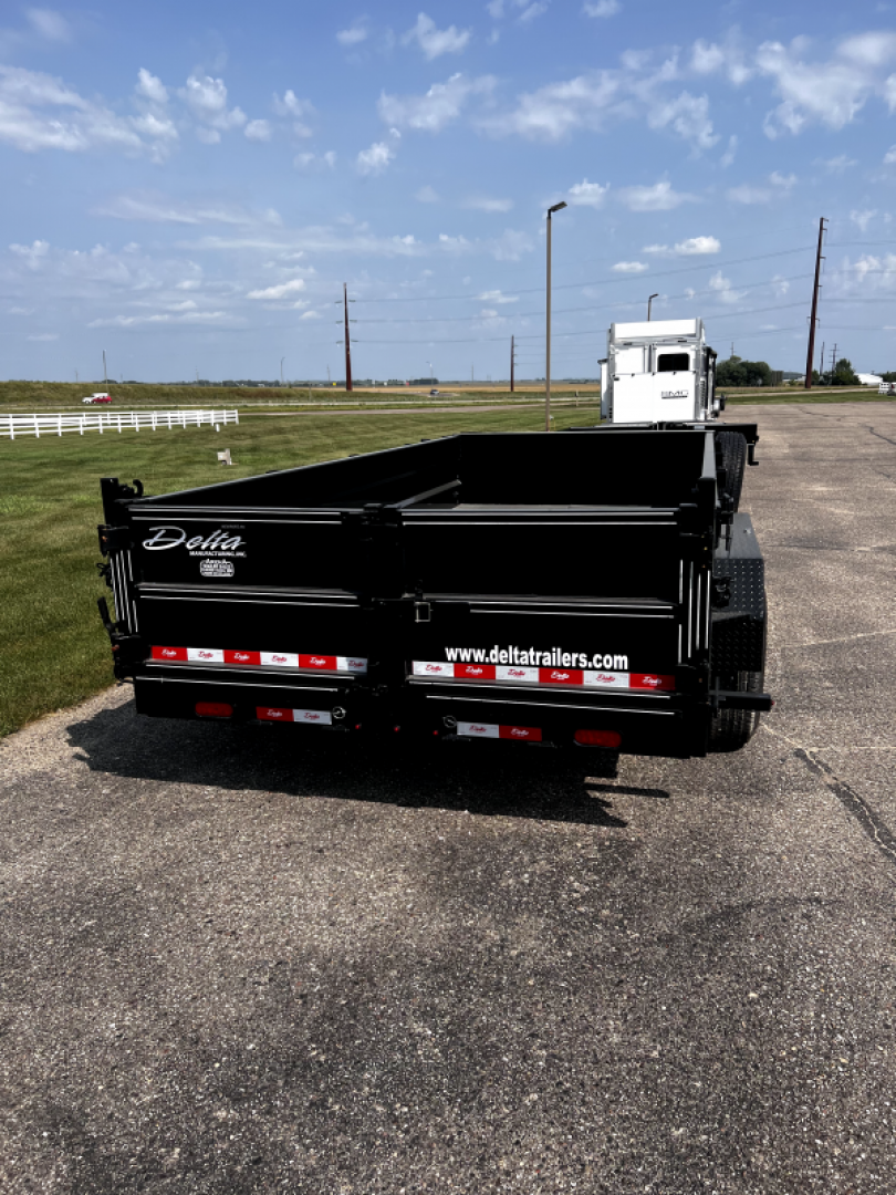 New 2023 Delta Manufacturing 16'x84"x24" 27LPD Dump Trailer