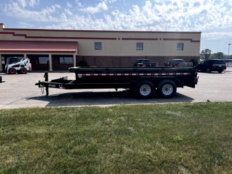 New 2023 Delta Manufacturing 16'x84"x24" 27LPD Dump Trailer