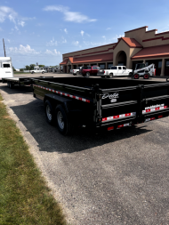 New 2023 Delta Manufacturing 16'x84"x24" 27LPD Dump Trailer