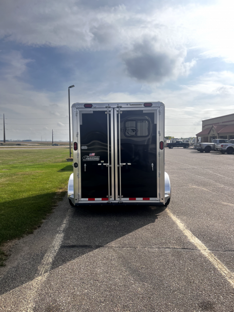 New 2024 Cimarron Trailers 2H BP RTG Horse Trailer
