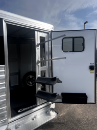 New 2024 Cimarron Trailers 2H BP RTG Horse Trailer