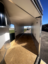 New 2023 Ameralite 7'x25' BP Aluminum Snowmobile Trailer