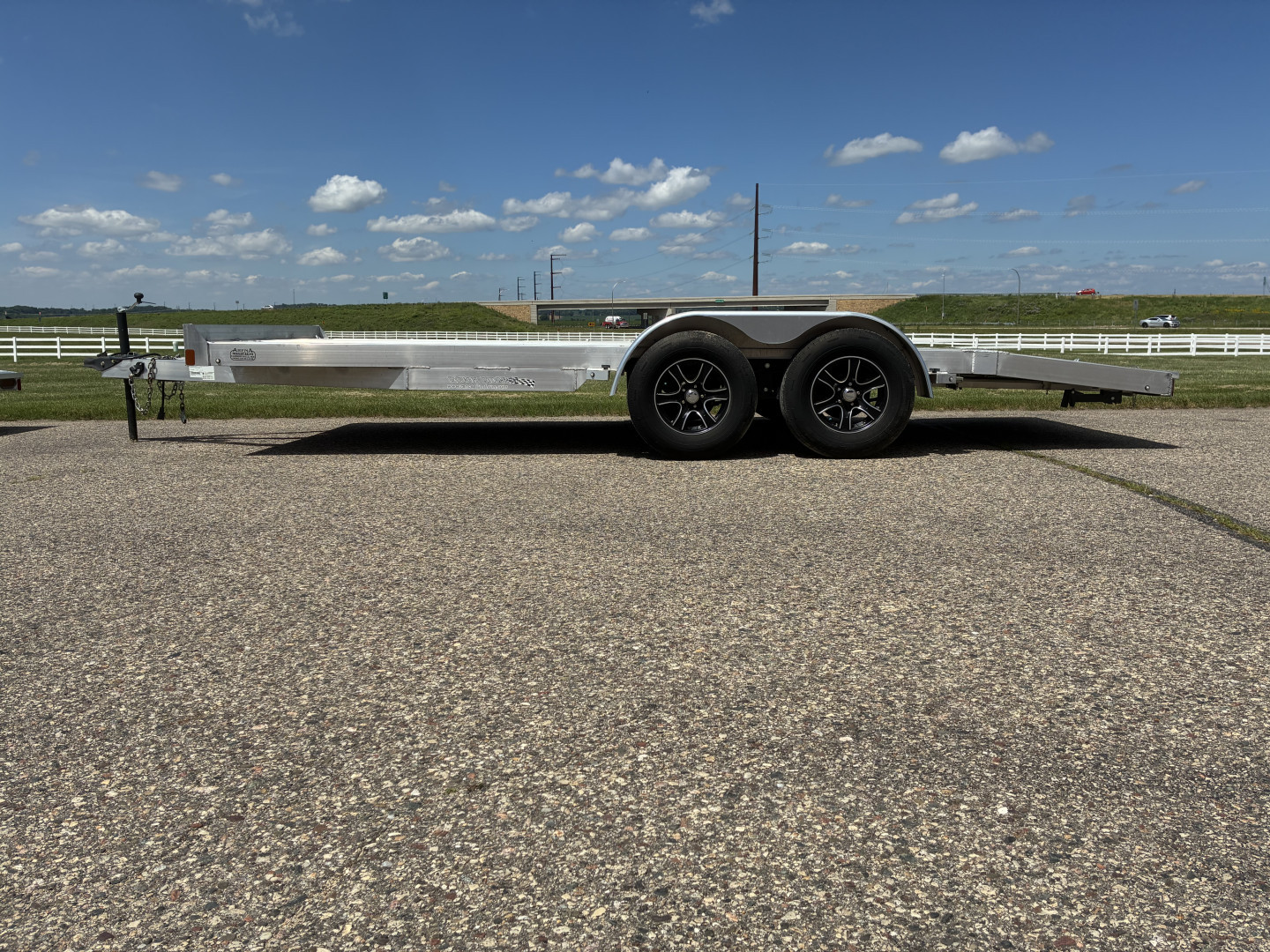New 2023 Rance Aluminum Trailers RROCH718TA2 Car / Racing Trailer