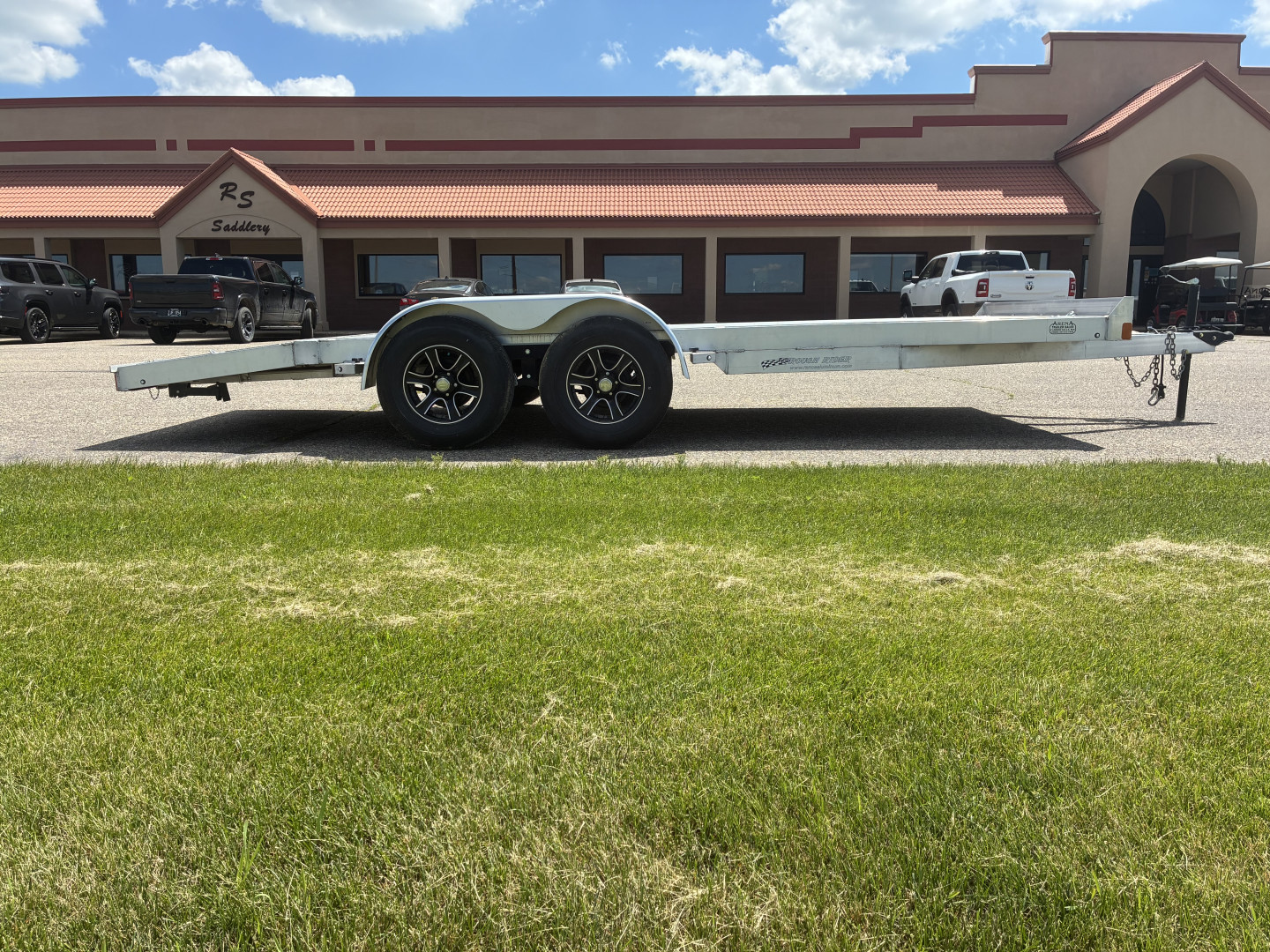 New 2023 Rance Aluminum Trailers RROCH718TA2 Car / Racing Trailer