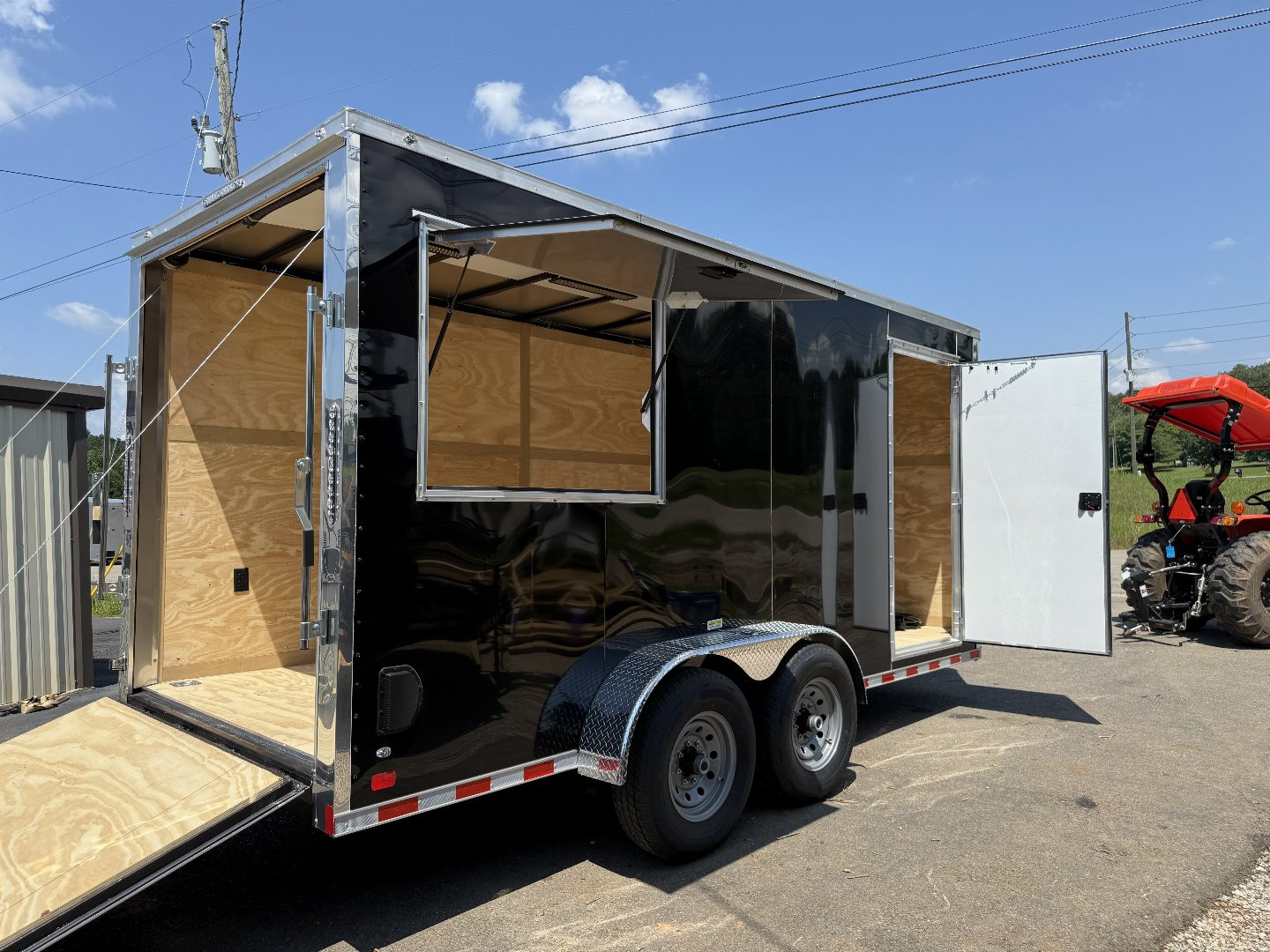 New 2025 Nation Craft Trailers 7x16 concession Trailer