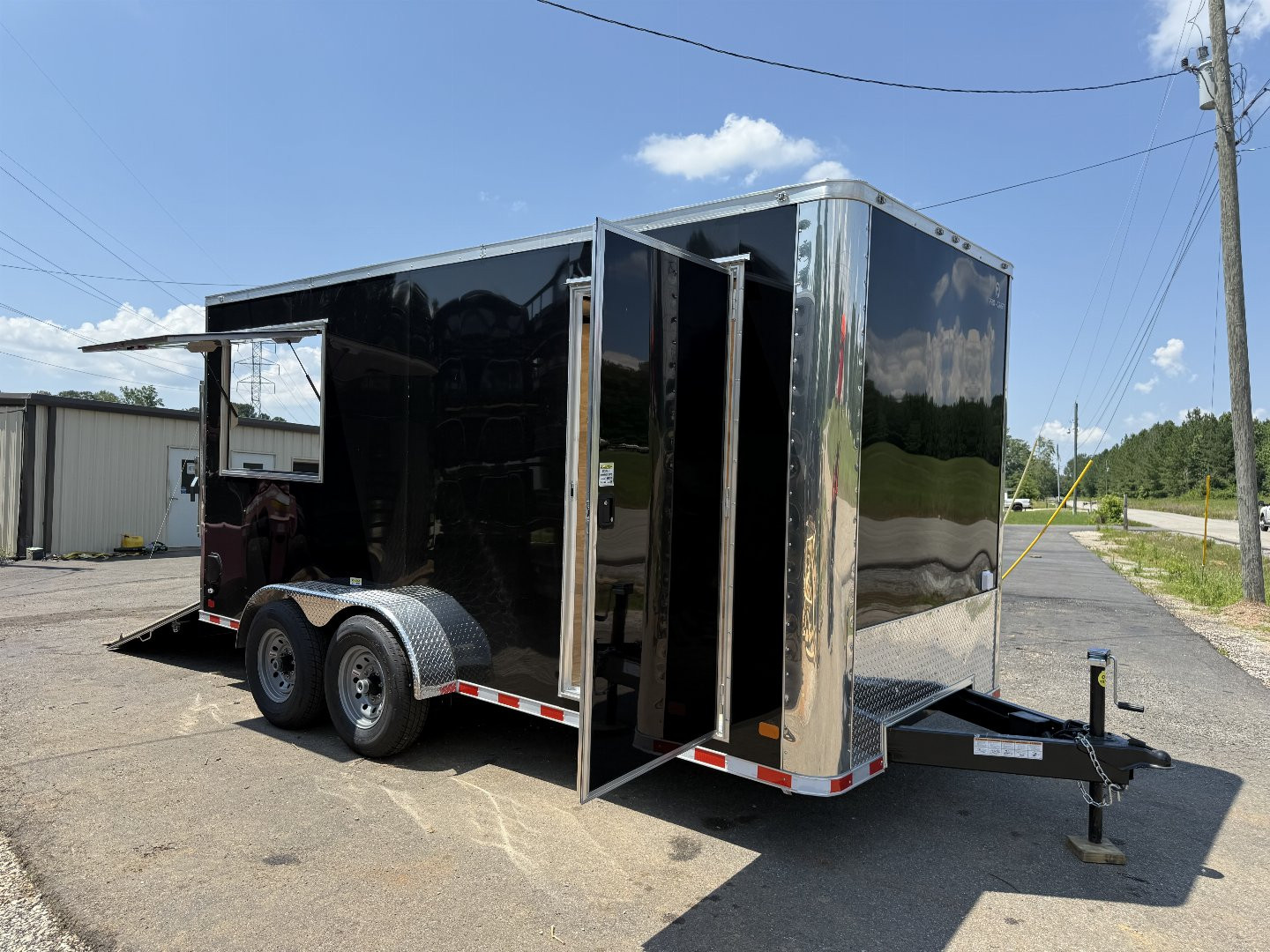 New 2025 Nation Craft Trailers 7x16 concession Trailer