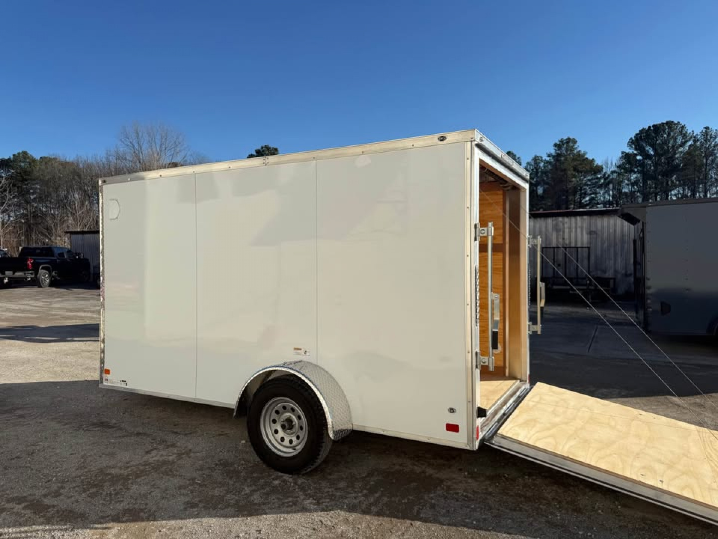 New 2025 Oak Ridge Trailers 6x12SA Aluminum Cargo / Enclosed Trailer