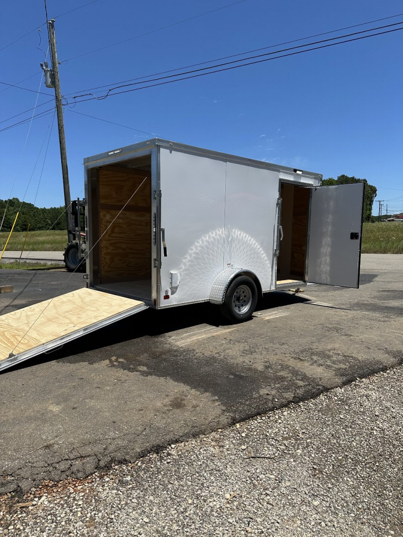 New 2025 Nationcraft 6x12 aluminum Cargo / Enclosed Trailer