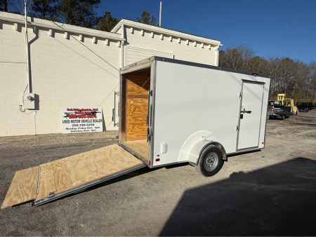 New 2025 Oak Ridge Trailers 6x12SA Aluminum Cargo / Enclosed Trailer