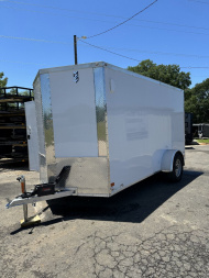 New 2025 Nationcraft 6x12 aluminum Cargo / Enclosed Trailer