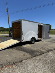 New 2025 Nationcraft 6x12 aluminum Cargo / Enclosed Trailer