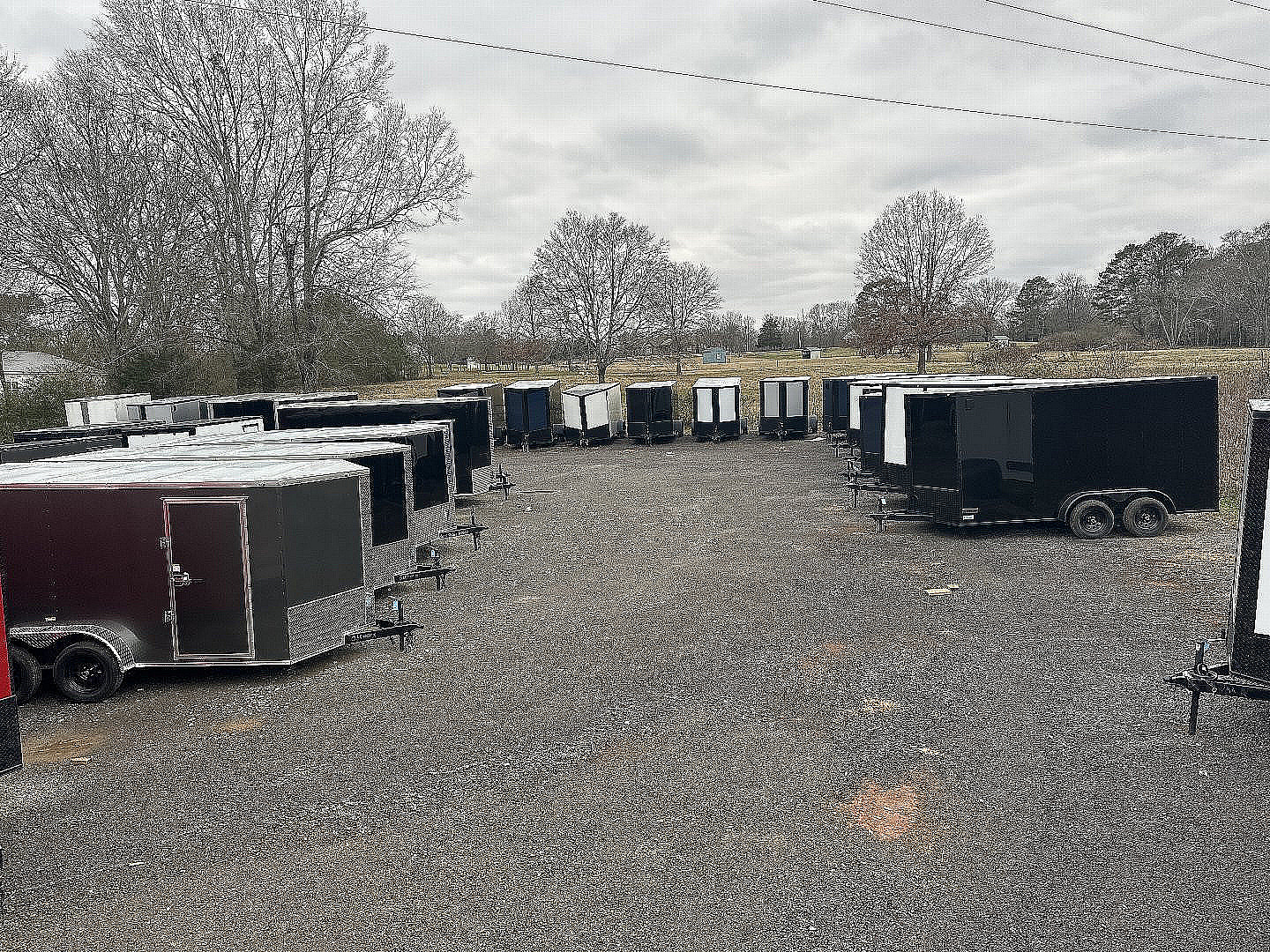 New 2025 Oak Ridge 7x14 Tandem Axle Cargo / Enclosed Trailers