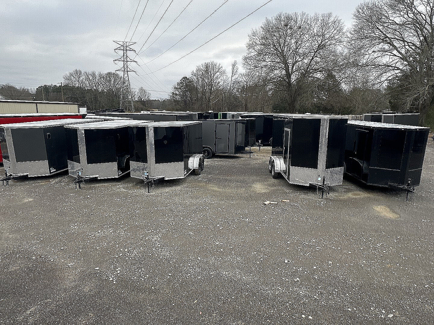 New 2025 Oak Ridge 7x14 Tandem Axle Cargo / Enclosed Trailers