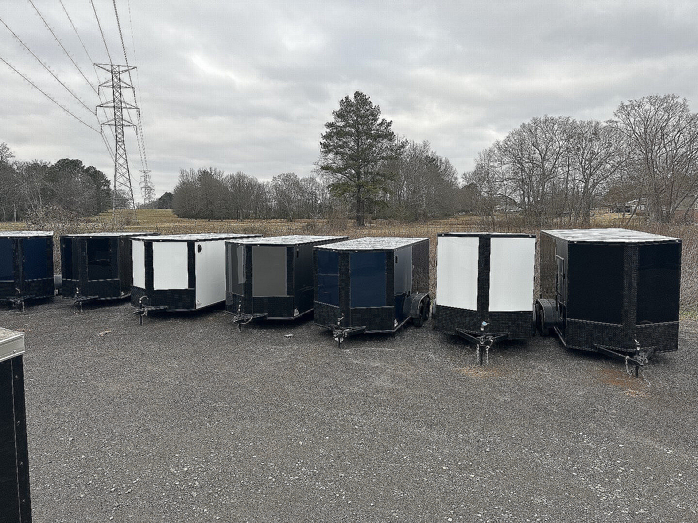 New 2025 Oak Ridge 7x14 Tandem Axle Cargo / Enclosed Trailers