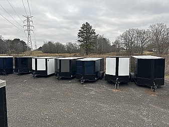 New 2025 Oak Ridge 7x14 Tandem Axle Cargo / Enclosed Trailers