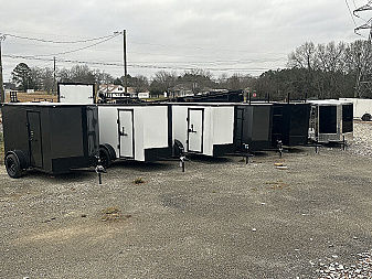 New 2025 Oak Ridge 5x8 Single Axle Cargo / Enclosed Trailers