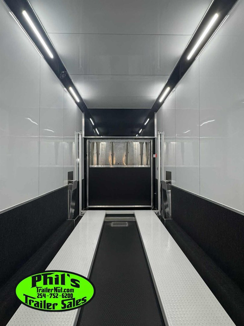 New Haulmark NEW 85X32 ALUMINUM STACKER ENCLOSED RACE TRAILER Car / Racing Trailer