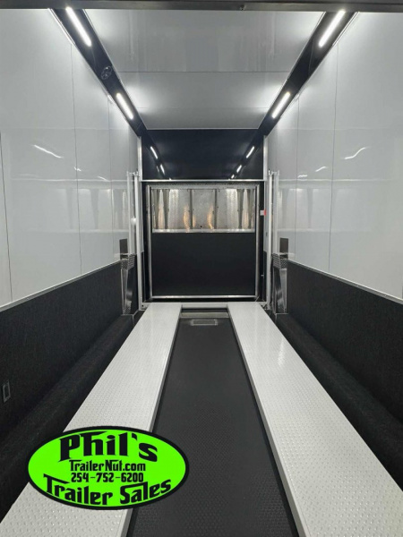 New Haulmark NEW 85X32 ALUMINUM STACKER ENCLOSED RACE TRAILER Car / Racing Trailer