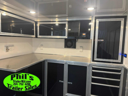 New Haulmark NEW 85X32 ALUMINUM STACKER ENCLOSED RACE TRAILER Car / Racing Trailer